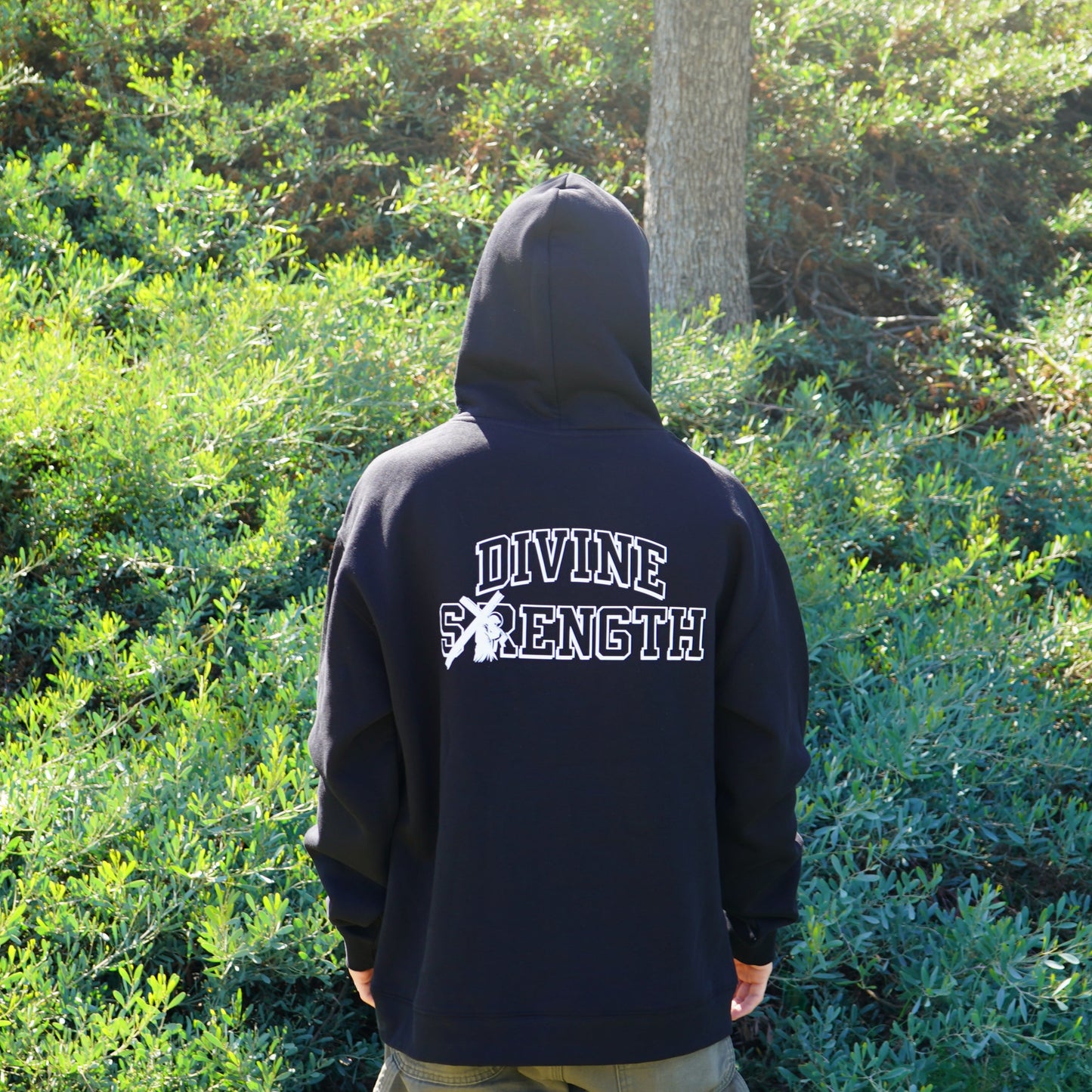 Divine Strength Heavy Hood - Black