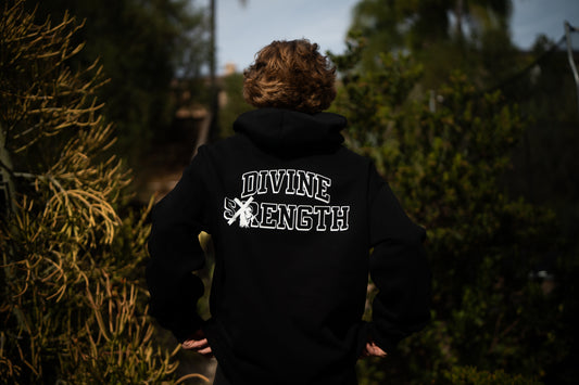 Divine Strength Heavy Hood - Black