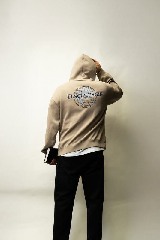 Discipleship Relax Hood - Taupe