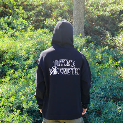 Divine Strength Heavy Hood - Black