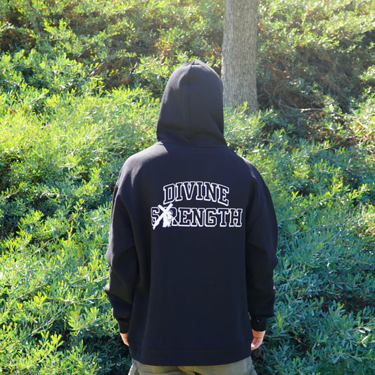 Divine Strength Heavy Hood - Black