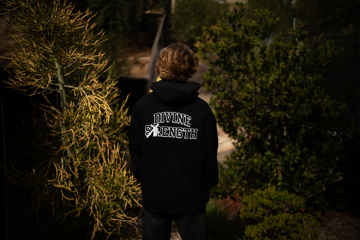 Divine Strength Heavy Hood - Black