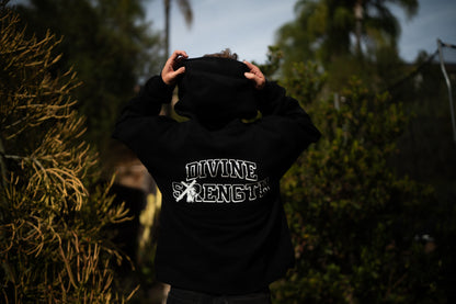 Divine Strength Heavy Hood - Black