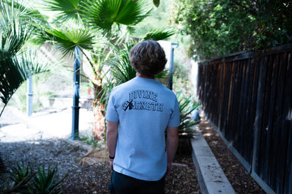 Divine Strength Classic Tee - Heather Grey