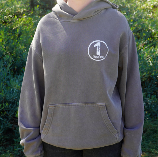 Triune God Relax Hoodie - Grey