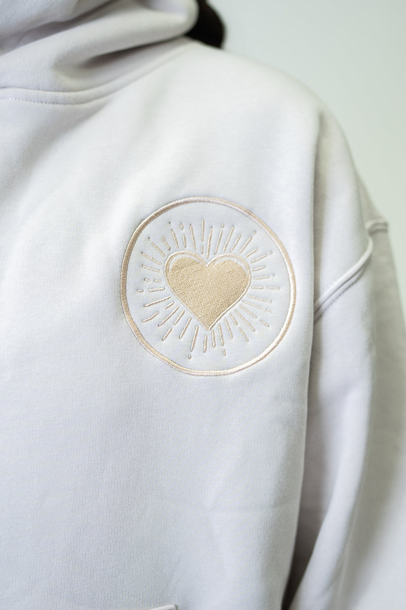 True Presence Relax Hoodie - Ecru