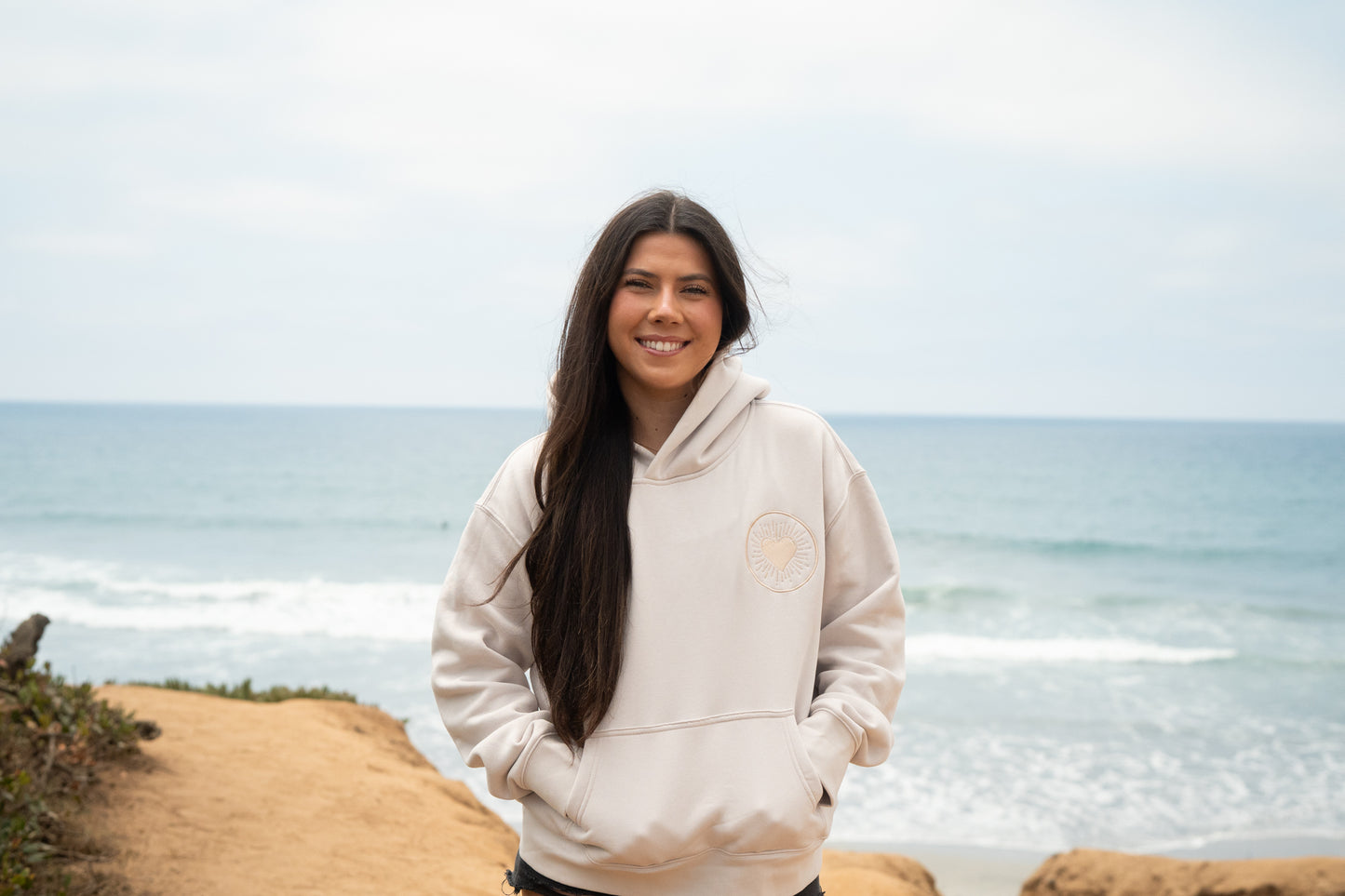 True Presence Relax Hoodie - Ecru