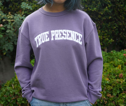 Women's True Presence Relax Crew Mauve