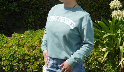 Women's True Presence Relax Crew Sage