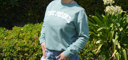 Women's True Presence Relax Crew Sage