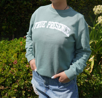 Women's True Presence Relax Crew Sage